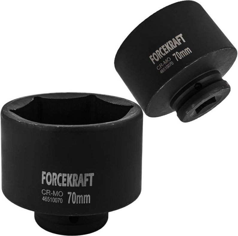 3/4" 70 mm tiefe Schlagnuss 6-kant