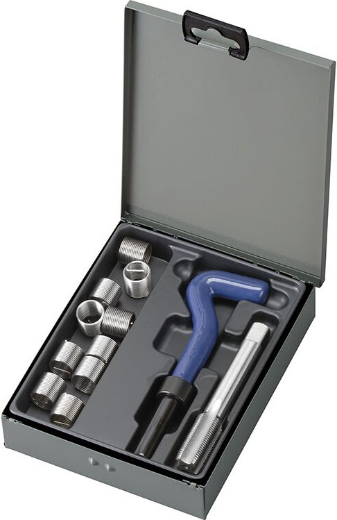 Fervi - Metrisches F-Spulengewinde-Reparaturset M14x125 e011/m140x125
