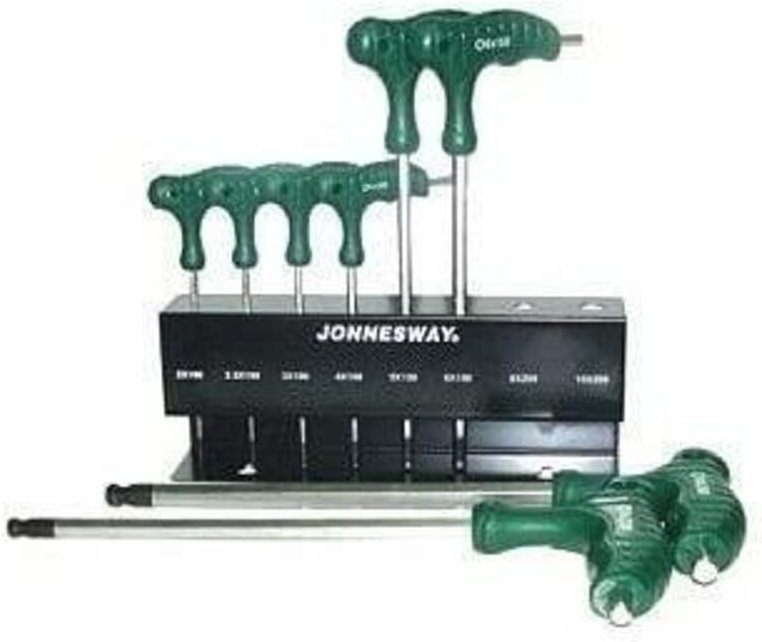 Schlüsselsatz Jonnesway Imbusy Stahl 2 bis 10 mm