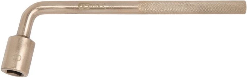 Ks Tools BRONZEplus 4-kant-Steckschlüssel gewinkelt 9 mm