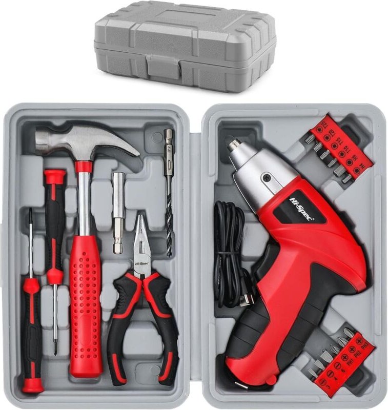 Kabelloser Elektrischer Schraubendreher 3,6 V – 20‑teiliges Set mit austauschbaren Bits, wiederaufladbar und tragbar