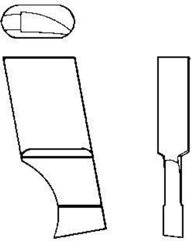 GfS Spantechnik GFS Spantechnik Ersatzmesser für Kreisschneider HSSE 00 A 8