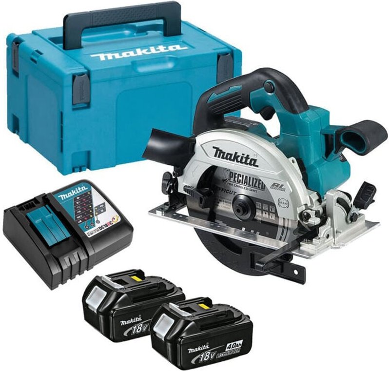 Thumbnail - Kreissäge 18V LXT Ø165 mm (2x4,0 Ah) in MAKPAC - MAKITA DHS660RMJ