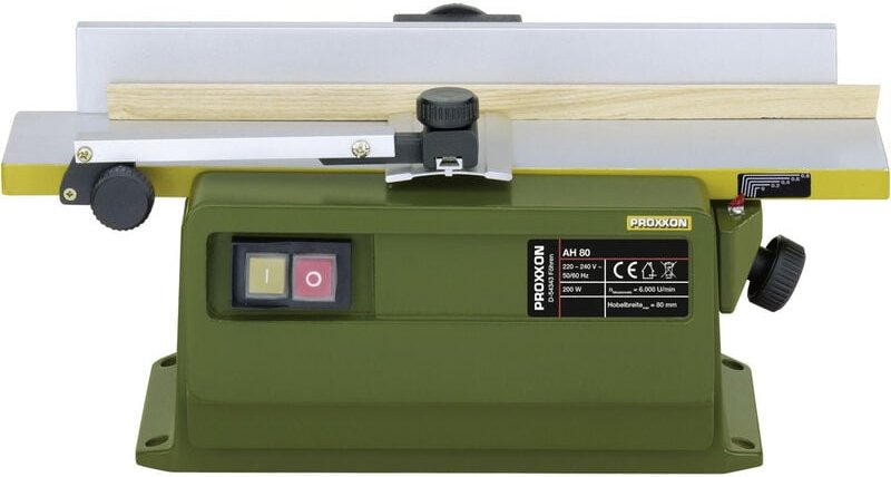 Proxxon - Micromot ah 80 Abrichthobelmaschine mit Absaugung 80 mm