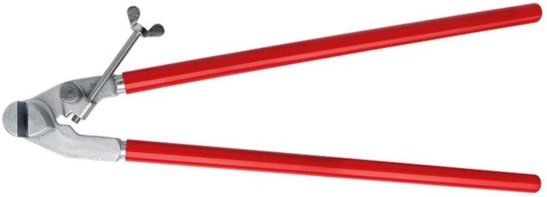 Erdi - Rinnenträgerabbiegezange D396 L.680mm PVC-beschichtet