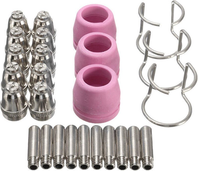 Thumbnail - 26pcs Kit de coupeur de plasma Sg-55 Ag-60 WSD-60p Buse de pointe de torche de coupe