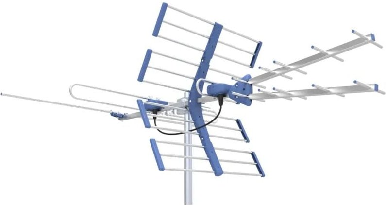 Telkom-Telmor W21 Gold 5G VHF/UHF-Antenne, Box