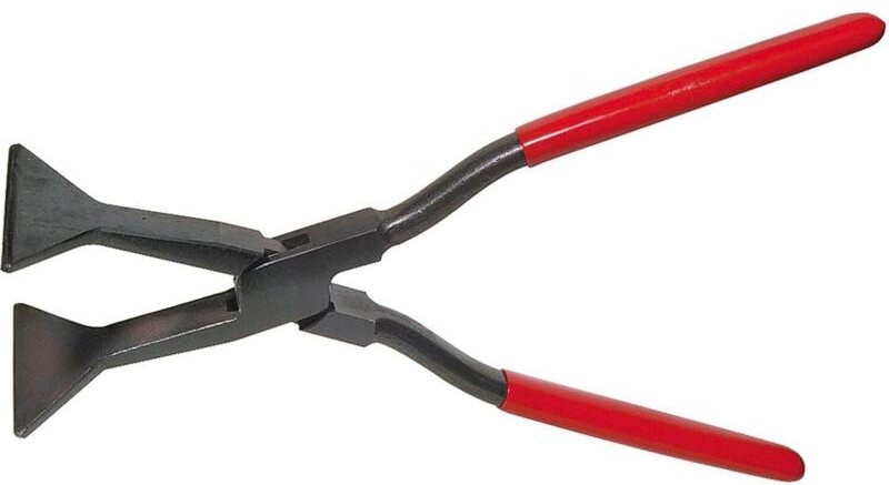Spengler-Falzzange gerade Maulbreite 80 mm Länge 325 mm - Stubai