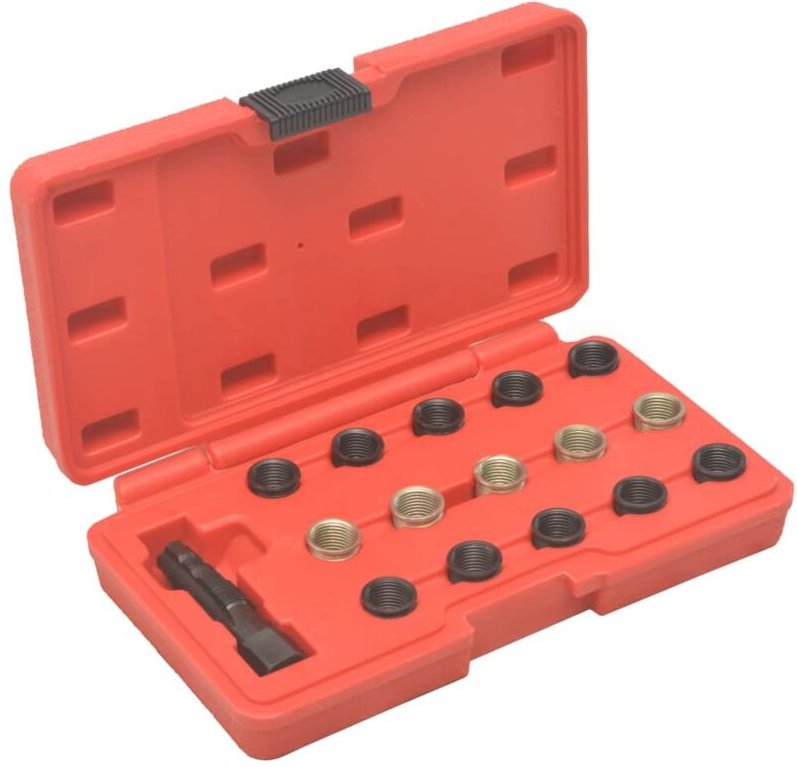 16-tlg. Zündkerzengewinde-Reparatursatz M14×1,25 Vidaxl