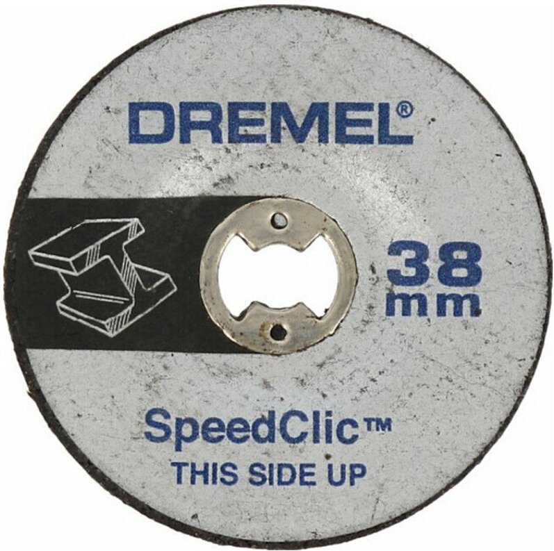 Ez SpeedClic Schleifscheibe ø 38,0 mm (2 Stück) - Dremel