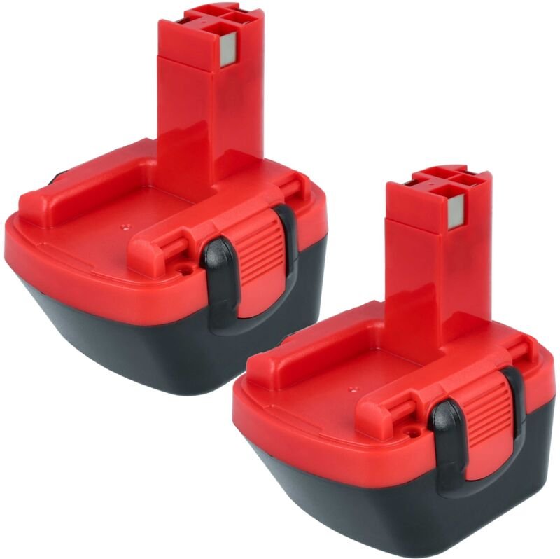 2x Akku Ersatz für Bosch 2 607 335 454, 2 607 335 455, 2 607 335 430, 2 607 335 442 für Elektrowerkzeug (3000 mAh, NiMH,...