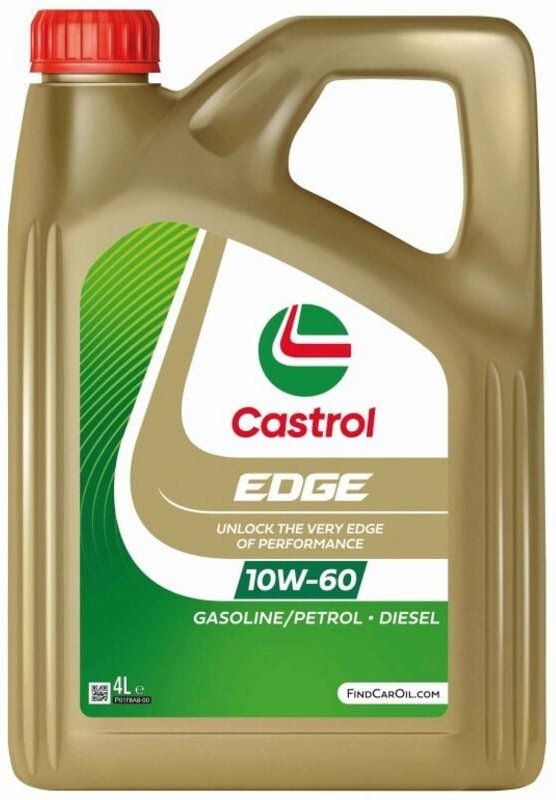 Castrol Castrol Öl 10w60 4l Edge Titanium / A3/b3 / A3/b4 / Sn/cf / Bmw M-Modelle / 501.01 505.00
