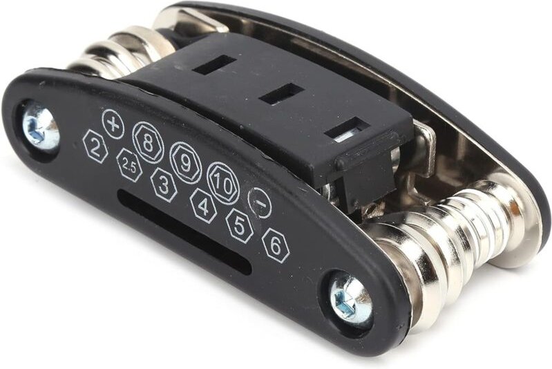 13-in-1 Multifunktions-Schraubenschlüssel Kombinationswerkzeug für Reparatur, Einstellung und Wartung (Schwarz, Multifun...