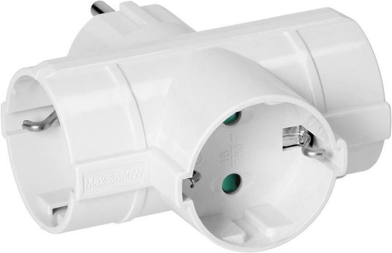 Verteiler 3x2P+Z weiß OR-AE-13184(GS) Schuko