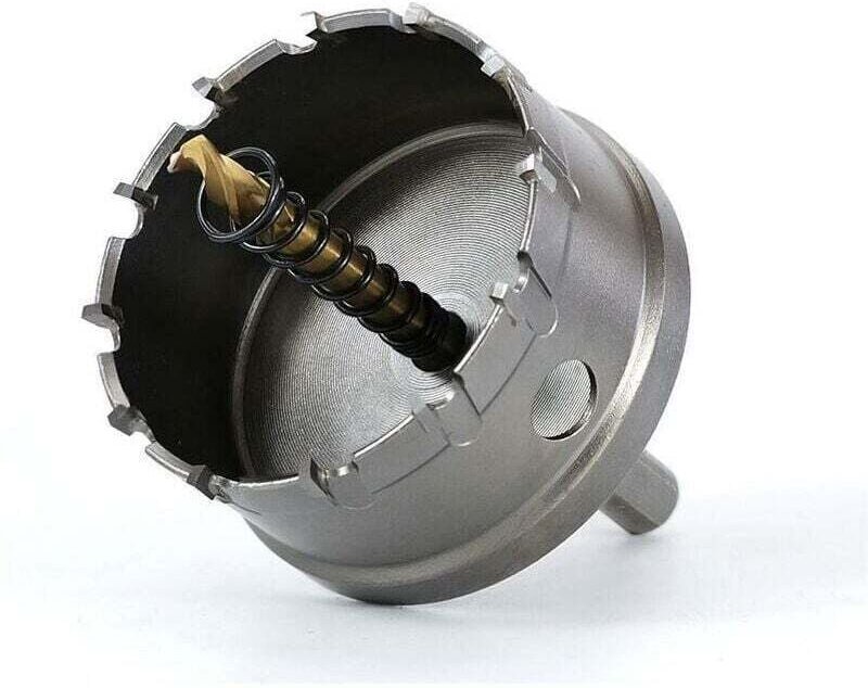 Thumbnail - Bimetall-Lochsäge, 42 mm Edelstahl in Industriequalität, TCT-Hartmetall, Lochsäge aus Schnellarbeitsstahl-Metalllegierun...