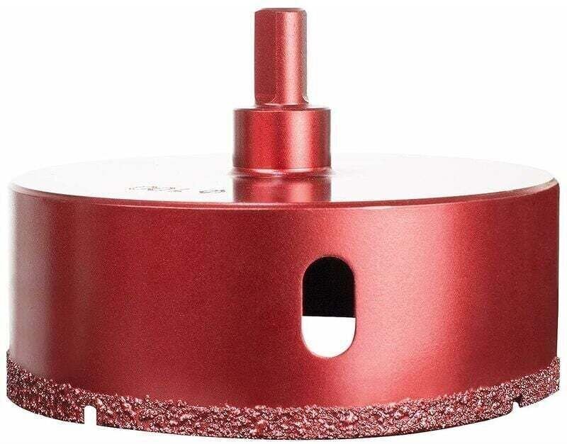 ZVD - Diamantés Scie Cloche Foret, Coupe-Trou de Performance pour Verre/Tuile/Granit/Marbre (100mm)