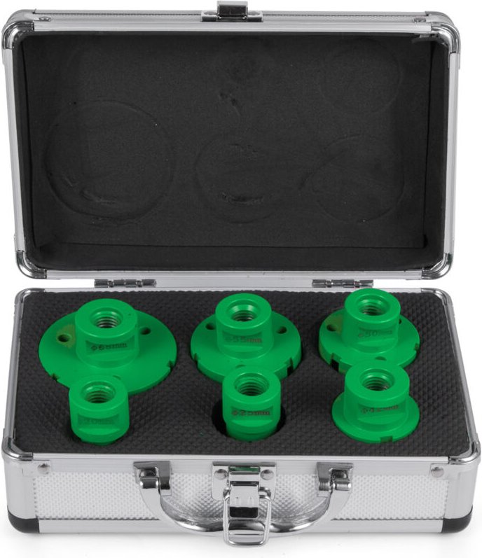 Diamant Lochsäge 20, 35, 38, 43, 50, 60 mm, Fliesenbohrer Lochsäge M14 Gewinde, Diamantbohrer 60 mm Bohrerlänge, Glasboh...