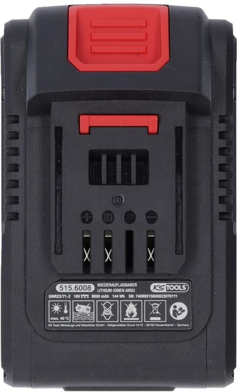 Kstools - ks Tools eMONSTER Akku, 18V, 8.0Ah