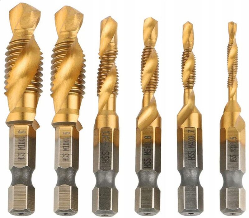 Gewindebohrer-Set M3-M10 6-teilig