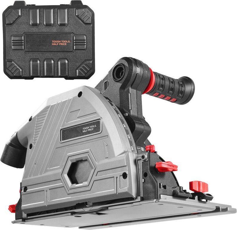 Mophorn - Akku-Tauchkreissäge, 5-1/2-Zoll-Sägeblatt, bürstenloses Tauchkreissägen-Set, 2,05-Zoll-Schnitttiefe, für Holz,...