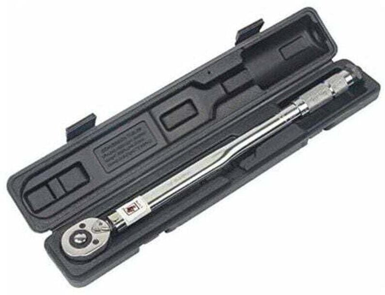 Drehmomentschlüsselantrieb, 5-210 Nm Voreingestellter Ratschen-Drehmomentschlüssel, Zweiwege-Präzisionsmechanismus, 3/8 ...