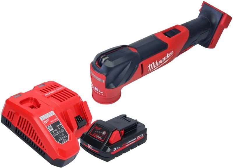 M18 FMT-301 Akku Multitool 18 v Brushless + 1x Akku 3,0 Ah + Ladegerät - Milwaukee