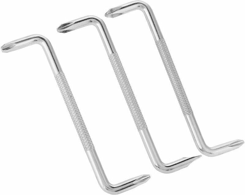 YMYNY Offset-Schraubendreher-Set, rechtwinkliger Kreuzschlitzschraubendreher, 90-Grad-Kreuzschlitzschraubendreher