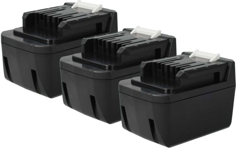 Thumbnail - 3x Akku kompatibel mit Makita MT080E, UM165DWX, TD126D, UH480DW, UM165D, UH480D, UR140D Werkzeug (5000 mAh, Li-Ion, 14,4...
