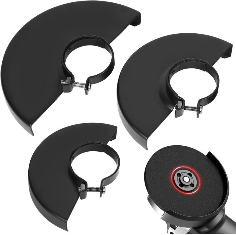 3-teiliges Schutzset für Winkelschleifer, Winkelschleifer-Schutzabdeckung, Schutzabdeckungen für 150 125 115 Winkelschle...