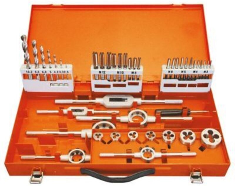 Gewinde Schneidzeug M3-M12 Satz hss-g 44-tlg - Projahn