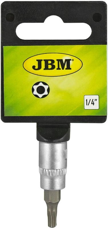 JBM - Sternschraubendreher-Becher (PoziDriv) PZ0 Chrom 13371