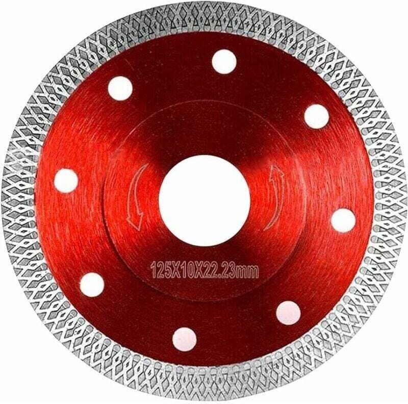 125 mm Diamanttrennscheibe für Fliesen, Diamantscheibe für trockenen Feinschnitt, Diamanttrennscheibe, Kreissägeblatt fü...