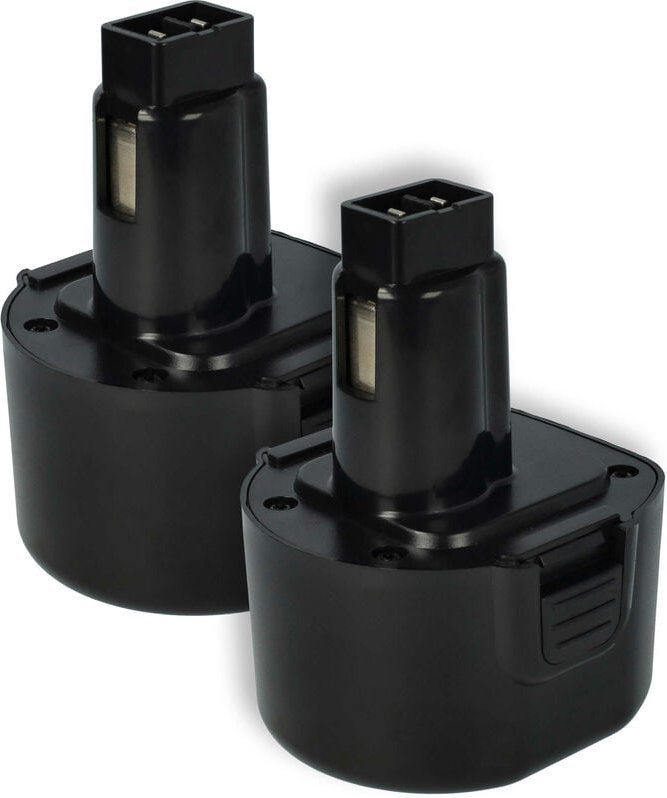 Vhbw - 2x Akku Ersatz für elu EZWA29, EZWA30, EZWA31, EZWA37 für Elektrowerkzeug (1500 mAh, NiMH, 9,6 v)