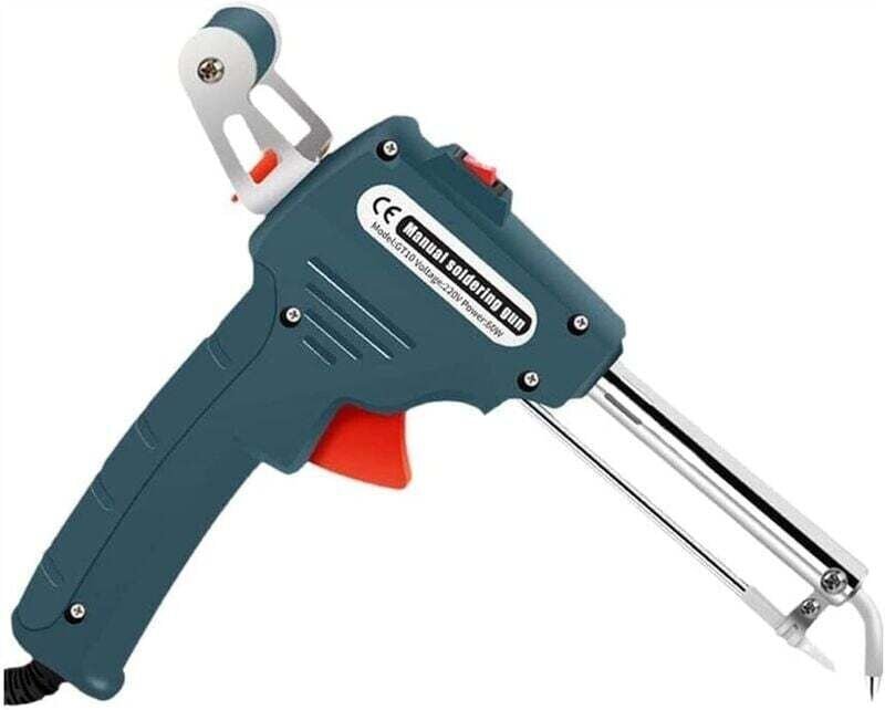 Thumbnail - 60W 220V Handheld Lötkolben Tragbare Elektrische Lötkolben Externe Heizung Dunkelgrün