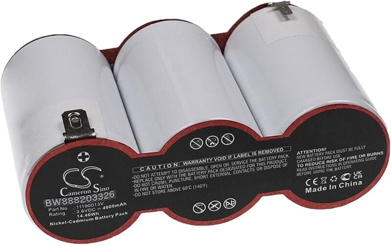 Vhbw - Akku kompatibel mit Van Lien 11190013V, 3SAVTD113LF, set a 3 st d 4.0/HT lb Fluchtweg, Notfallbeleuchtung (4000mA...