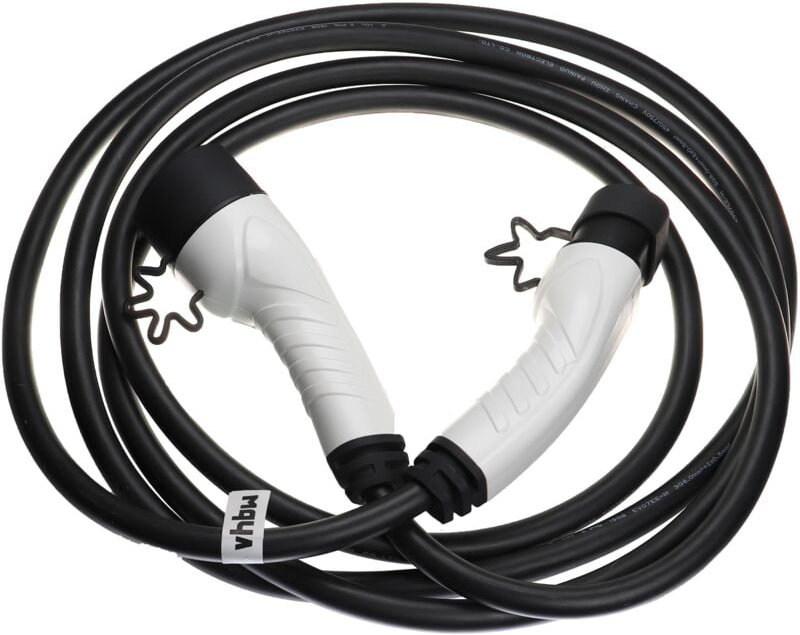 Thumbnail - Vhbw - Ladekabel Typ 2 zu Typ 2 kompatibel mit Renault Espace, Kangoo E-Tech Elektroauto, 1-phasig, 32 a, 7 kW, 5 m