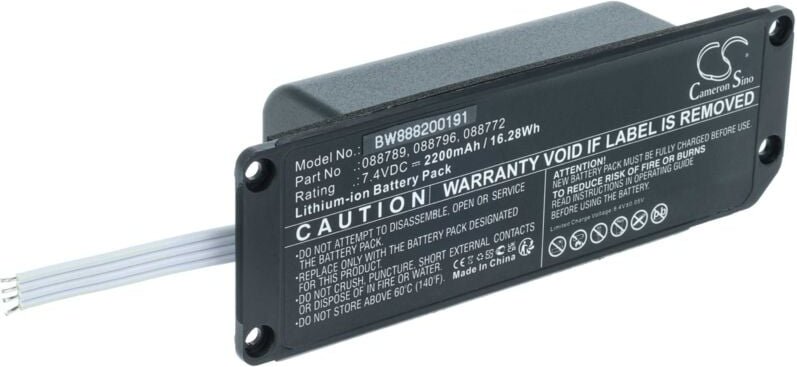 Vhbw - Akku Ersatz für Bose 088772, 088789, 088796 für Lautsprecher Boxen Speaker (2200mAh, 7,4V, Li-Ion)