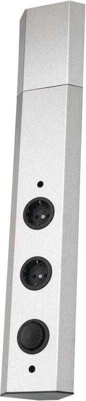 Wipo - Power-Eck 2 230 v, 2 Schukosteckdosen, Anschlusskabel 2000 mm mit Schukostecker