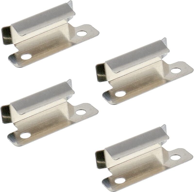 3D-Druckerbettklemme für beheiztes Glasbett zur Befestigung des Glasbetts, kompatibel mit Ender 3, Ender 3 v2, Ender 3S,...