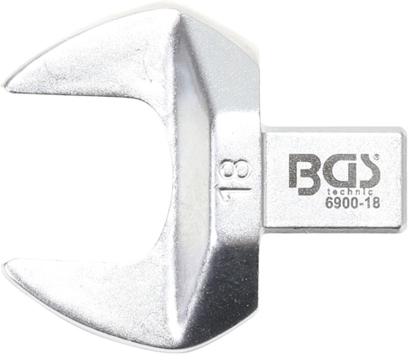 Bgs Technic - Einsteck-Maulschlüssel 18 mm Aufnahme 9 x 12 mm