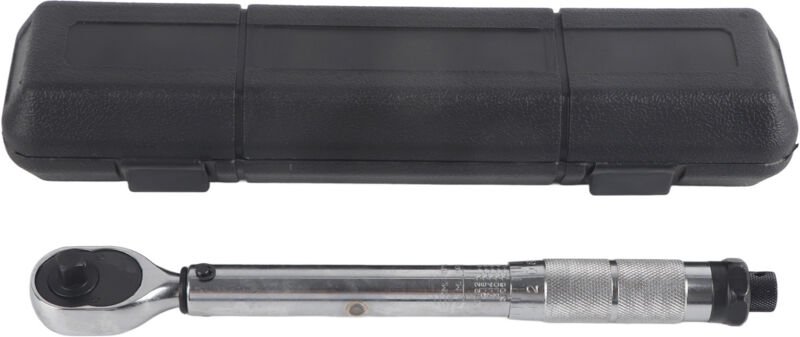 Wakects Drehmomentschlüssel, verstellbarer Drehmomentschlüssel 3/8 Zoll, Ratschenkopf, 45 Stahl, Hülse aus CR-V-Legierun...