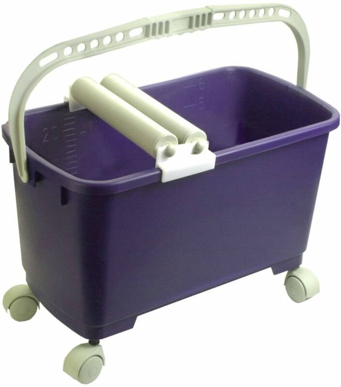 Fliesen-Rollenwaschset Eimer 22 l inkl. Rollenaufsatz Fliesenwerkzeug