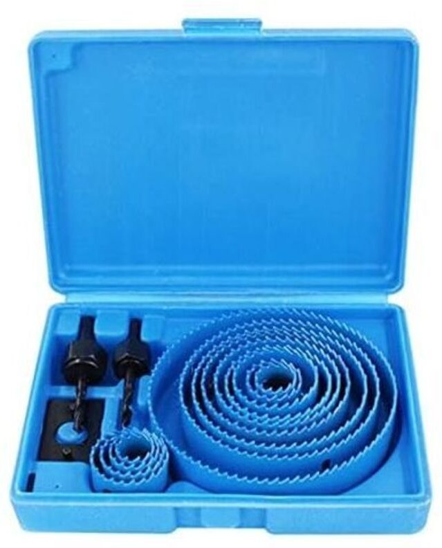 KZQ - DIY-Lochsägen-Set, Bohrer-Set – 19–127 mm Kernbohrer-Set, Lochstanz-Set