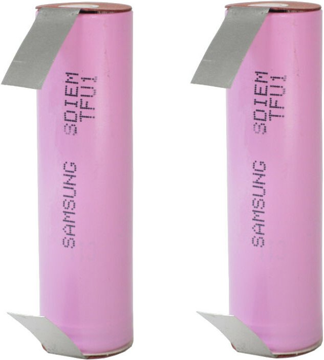 Trade-shop - 2x Hochleistungs Li-Ion Akku 3,6V / 2600mAh für Atika 302381 gsc 3.6, gcst, 302380, gsct 3.6, Relaxdays, ik...