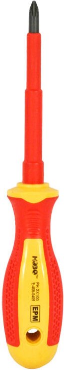 Isolierter Schraubendreher 1000v Ph1 5x80mm - E-400-0404
