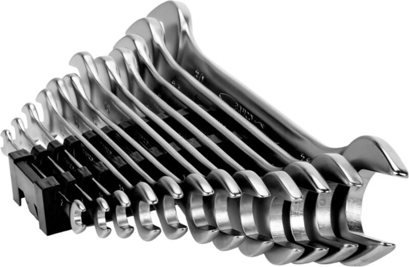 Bahco - Metrischer Satz Doppelmaulschlüssel - 12-tlg./Kunststoffclip