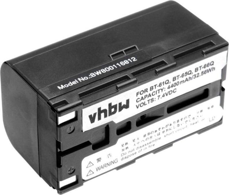 Akku kompatibel mit Topcon GPT-7502, GPT-9000, GPT9000A, GTS-700, GTS-7000, GTS-7000i Messgerät (4400mAh, 7,4V, Li-Ion) ...