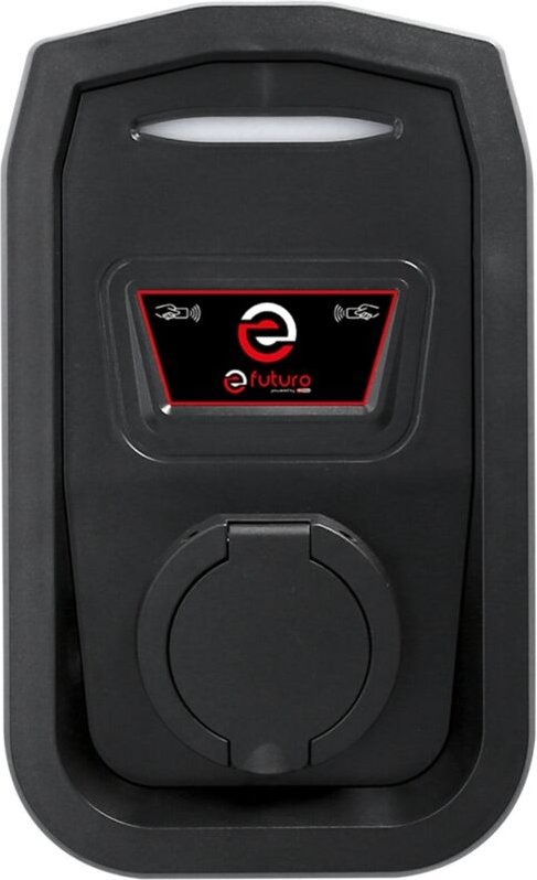 Ks Tools efuturo Wallbox mit Typ 2 Steckdose, 1 Phase, bis zu 3,7 kW, 16 a, 230 v, Mode 3, mit rfid Zugangskontrolle - 1...