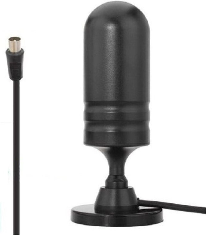 Trade Shop Traesio - Trade Shop - TV-Antenne dvb-t Interieur Außen verstärkt 36 dBi pro auto camper -