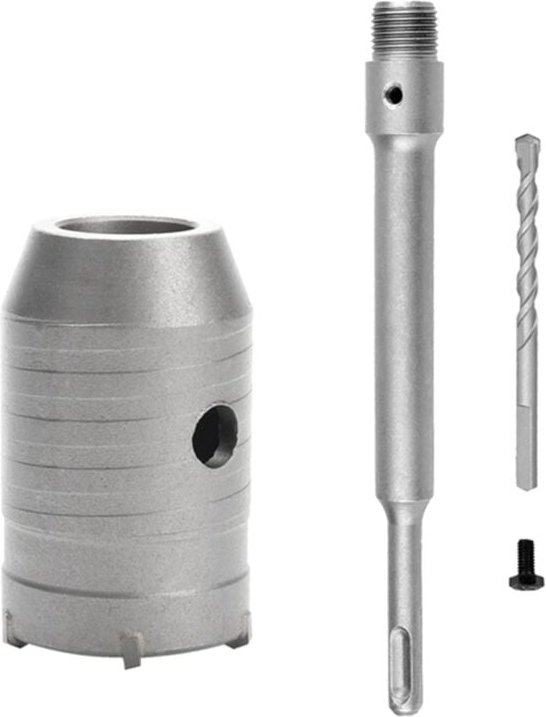 SDS Plus Hammerbohrer Wandlochsäge Bohrer Set Schneidwerkzeuge, 45mm